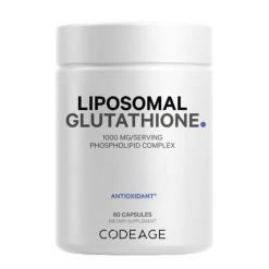 Liposomal Glutathione 1000mg Codeage (Mỹ) – Hỗ trợ chống oxy hóa, sáng da, giải độc gan