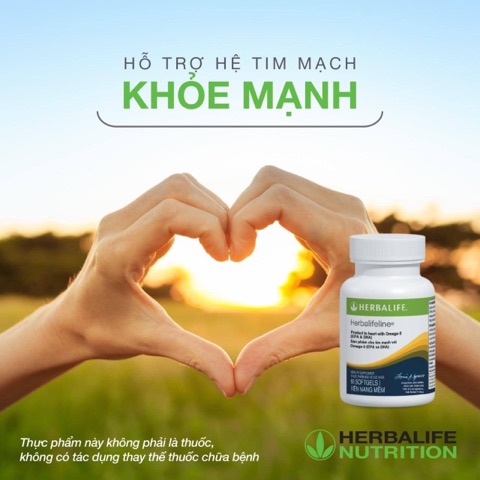 herbalifeline hỗ trợ hệ tim mạch khỏe mạnh
