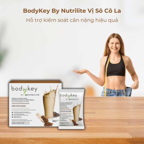 BodyKey By Nutrilite giúp hỗ trợ tăng cường sức khỏe và kiểm soát cân nặng hiệu quả