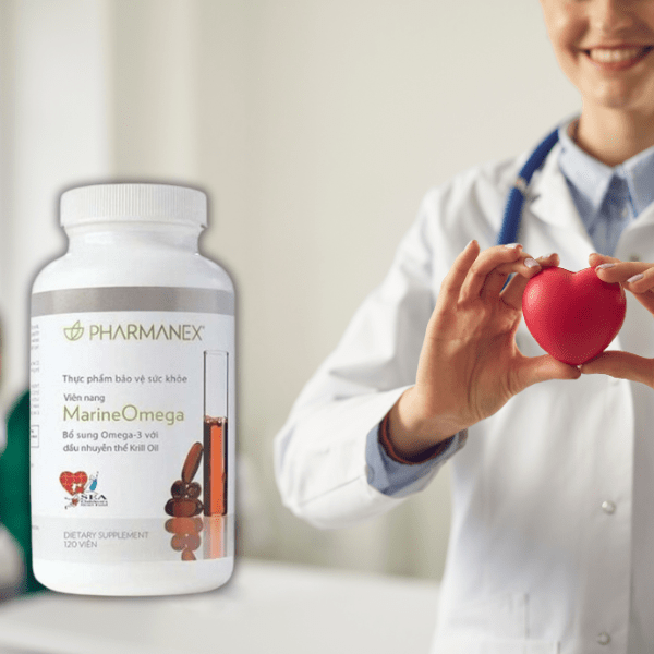 Omega của Nuskin hỗ trợ sức khỏe tim mạch hiệu quả