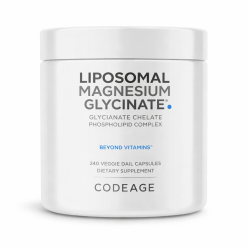 Liposomal Magnesium Glycinate Codeage (Mỹ) – Bổ sung Magie hỗ trợ giấc ngủ, giảm stress, tăng hấp thu