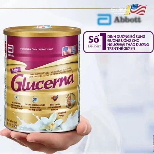 Glucerna là sản phẩm của tập đoàn Abbott nổi tiếng thế giới