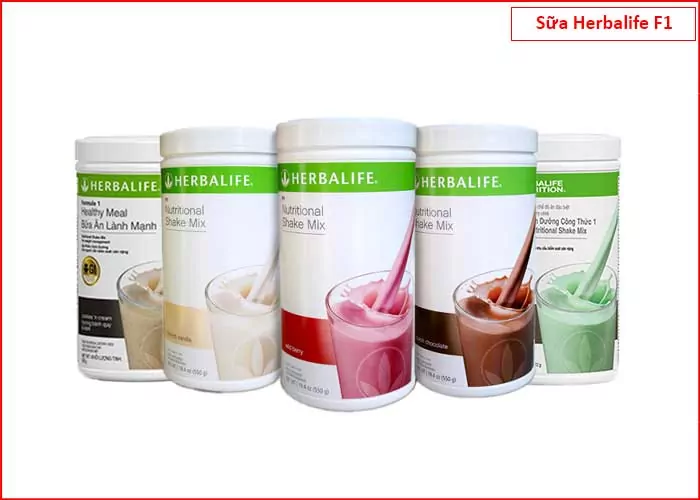 Sữa Herbalife F1 - Bữa ăn dinh dưỡng