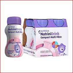 Sữa NutriniDrink Compact Multi Fible Nutricia (vị dâu) - Nhà Thuốc Hạnh Phúc