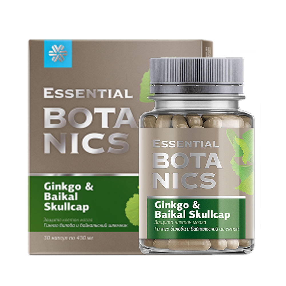 Essential Botanics Ginkgo & Baikal Skullcap - Tuần Hoàn Máu Não