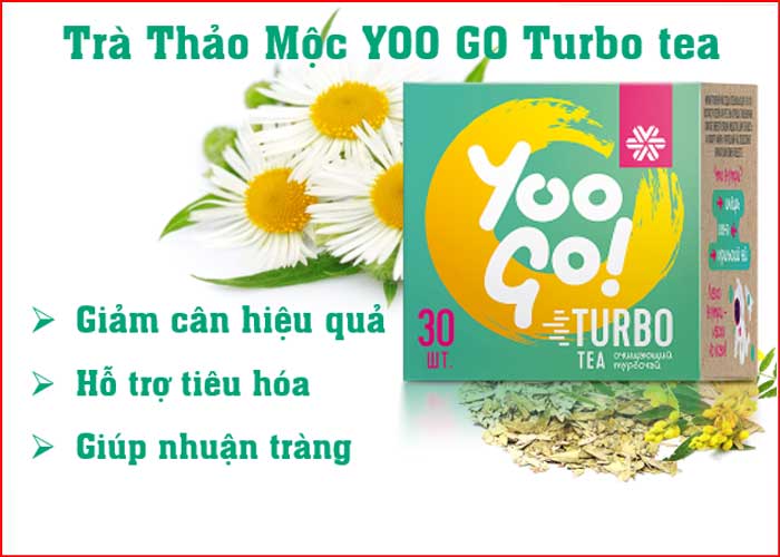 Trà thảo mộc Yoo Go Turbo Tea