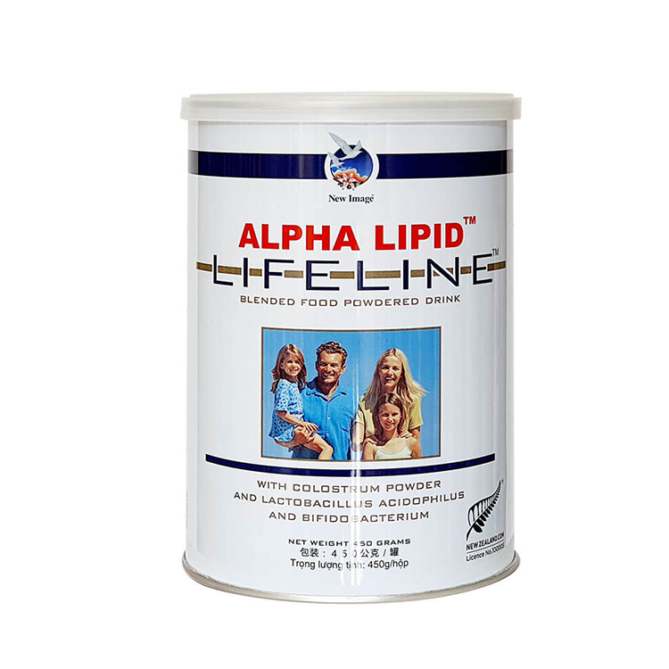 Sữa non Alpha Lipid Lifeline Chính Hãng Của Tập Đoàn New Image International - New Zealand