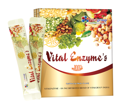 Vital Enzyme's có nguồn gốc hoàn toàn từ thiên nhiên được sản xuất với công nghệ hiện đại từ Hàn Quốc