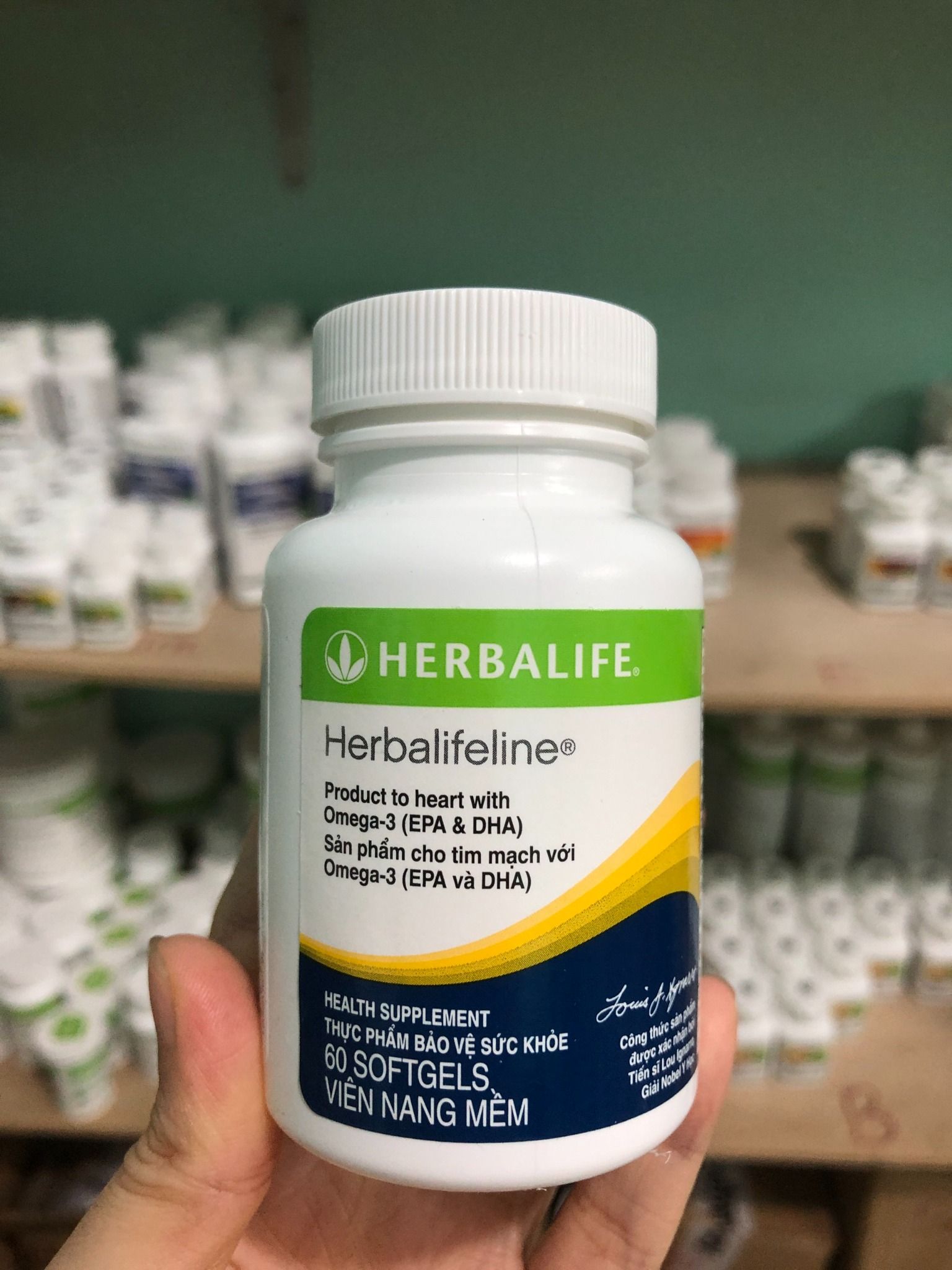 Herbalifeline 60 viên nang mềm từ Hoa Kỳ